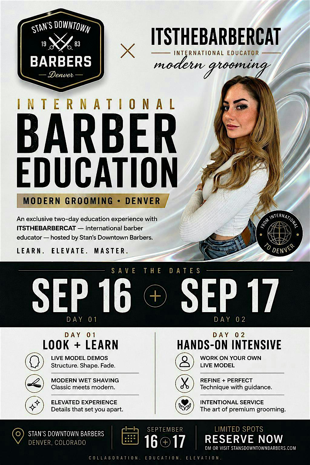 Look + Learn with ITSTHEBARBERCAT 9.16.26