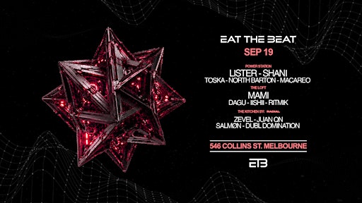 Eat The Beat Saturdays | Sep 19