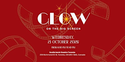 GLOW ON THE BIG SCREEN | SHORT DOCUMENTARY SCREENING ️