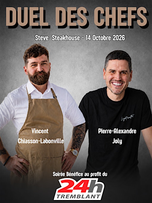 Duel des chefs-Levée de fonds équipe Nathalie Aubé & Cie 24h Tremblant 2026