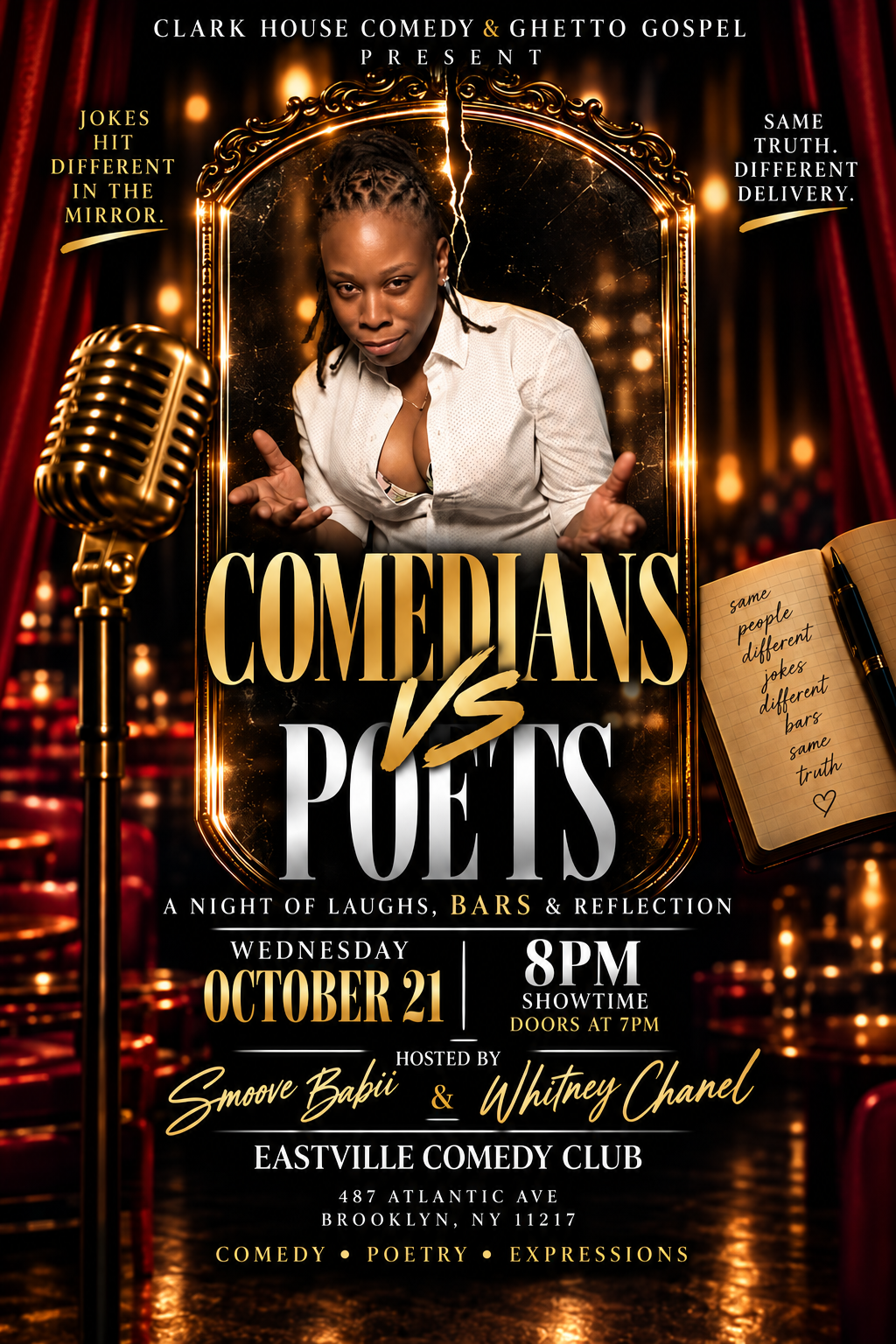 Comedians VS Poets