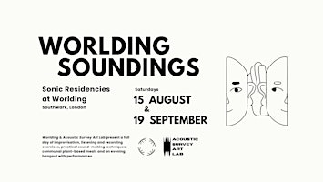 Worlding Soundings | Residency