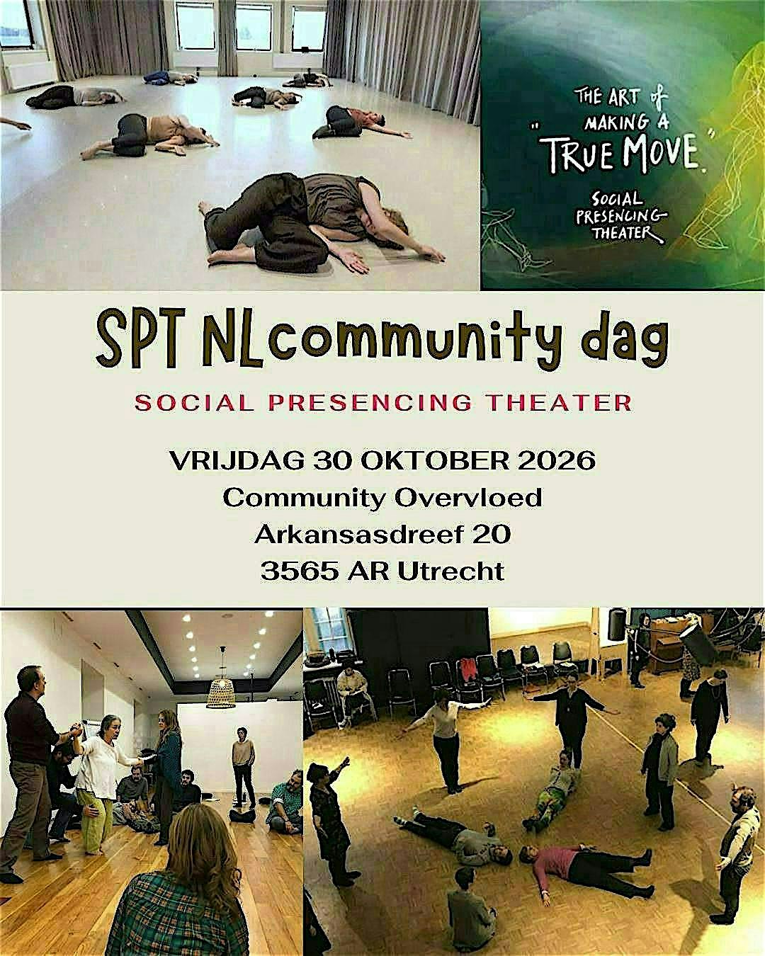 Social Presencing Theater (SPT) NL Communitydag  30 oktober 2026
