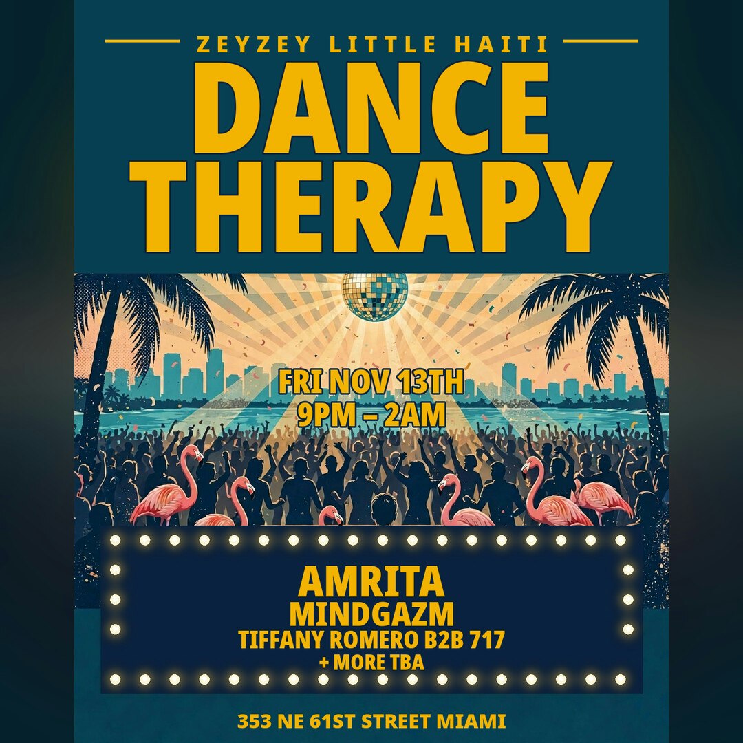 ZeyZey Presents: Dance Therapy Amira | MindGazm | More TBA