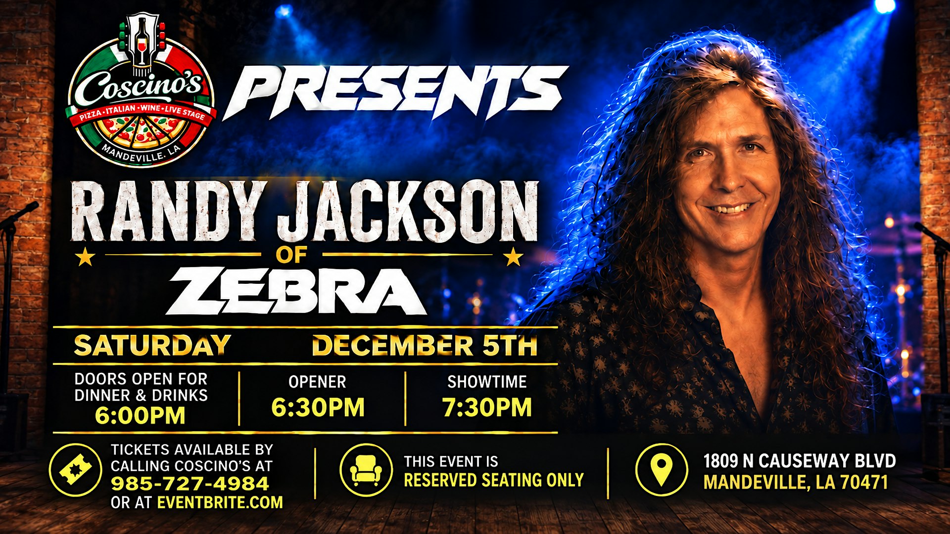 Randy Jackson of Zebra