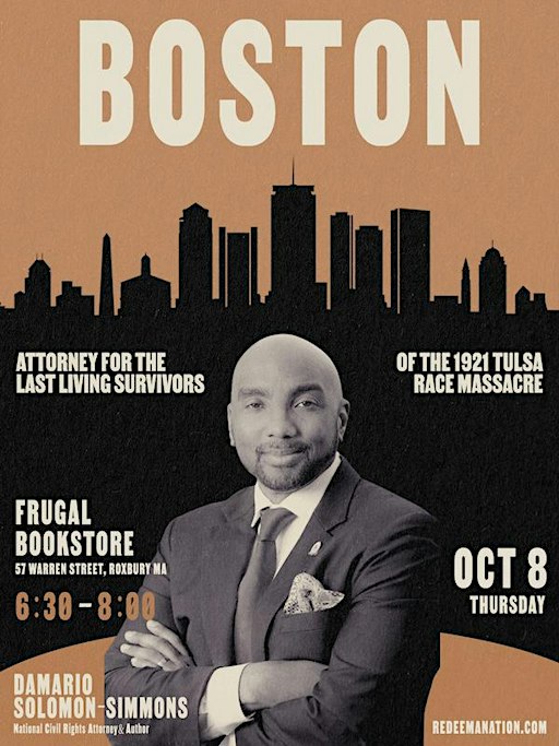 Redeem A Nation Book Signing with Damario Solomon-Simmons