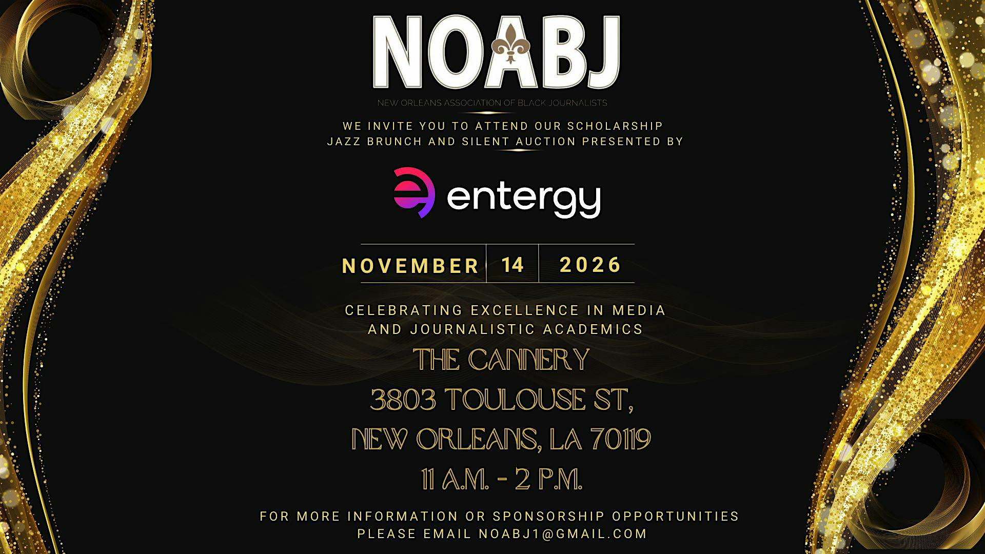 NOABJ 2026 Scholarship Jazz Brunch & Legacy Awards