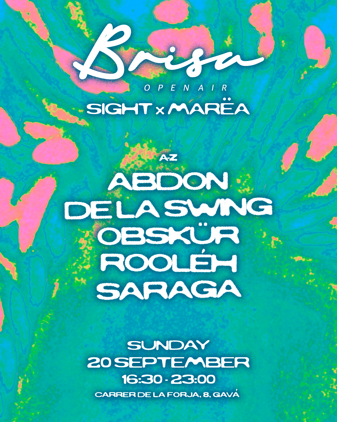 SIGHT x MARËA pres. Obskür, Rooléh, Saraga, De La Swing, Abdon