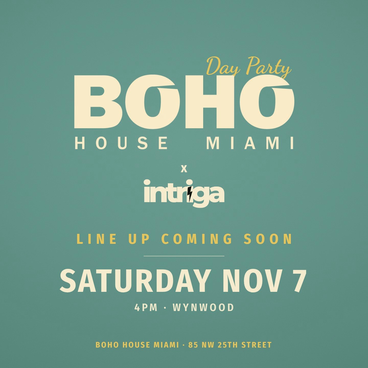Intriga x Boho House: Day Party Vol 4