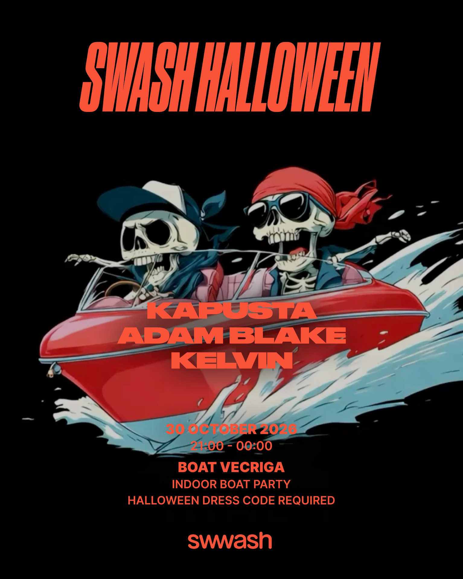 Swash Halloween Boat Edition