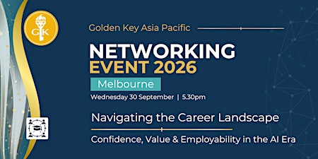 Golden Key Asia Pacific Melbourne Networking Event