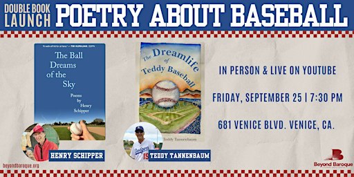 Poetry & Baseball: Henry Schipper & Teddy Tannenbaum