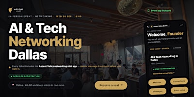 AI & Tech Networking Event in Dallas by Ascent Valley