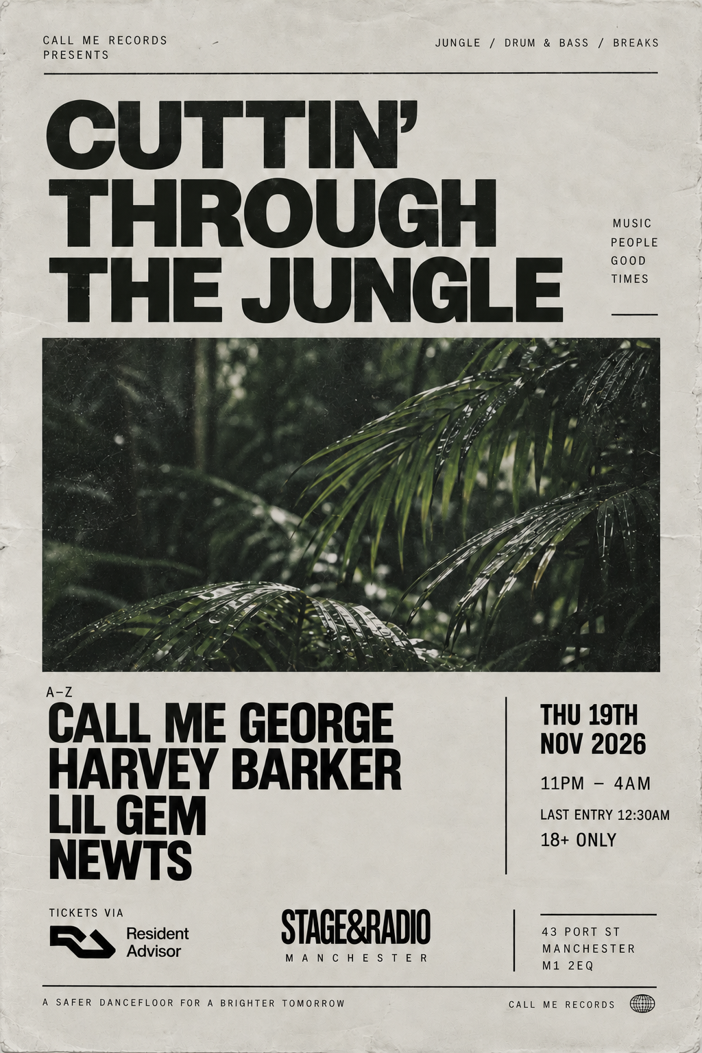 Cuttin' Through The Jungle - Call Me George & Friends