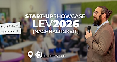START-UP Showcase 2026 [NACHHALTIGKEIT]