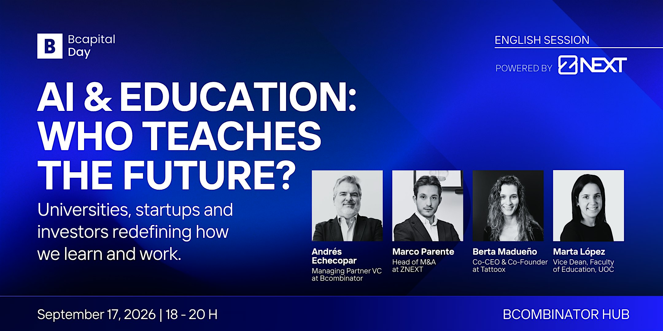 Bcapital Day: Who Teaches the Future?