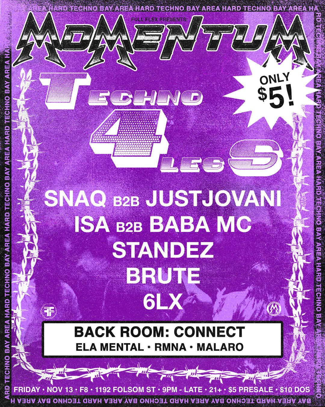 MOMENTUM: TECHNO 4 LESS