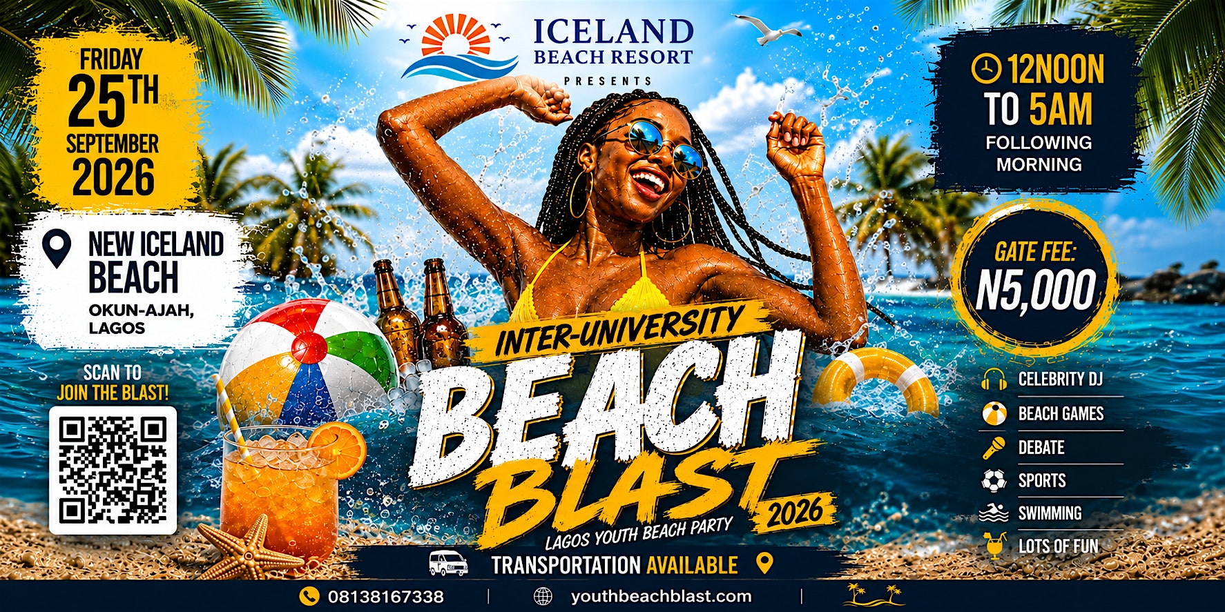 Lagos Youth Beach Party 2026