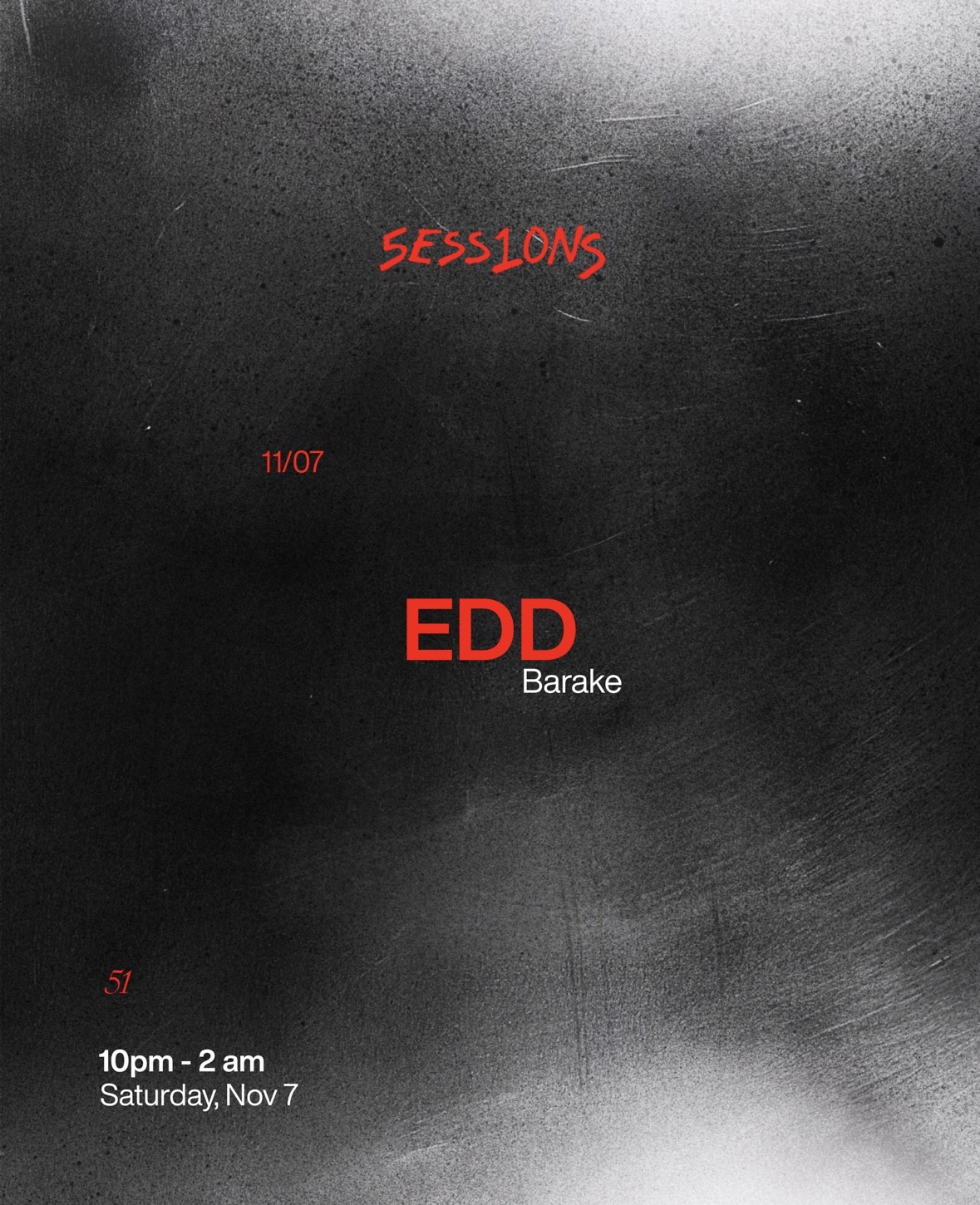 5ESS1ONS x EDD | NOV 7