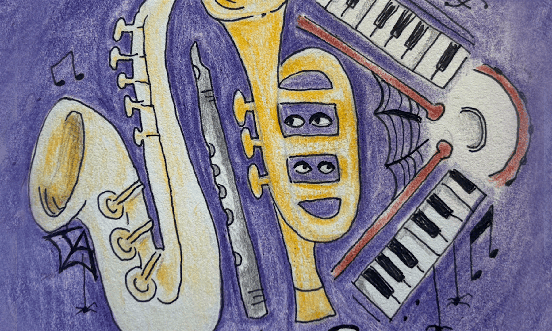 Spooky Jam Session - Halloween-themed Jazz for Kids