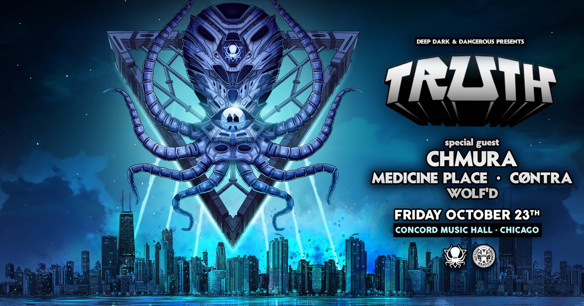 Truth with CHMURA, MEDICINE PLACE, CØNTRA, WOLF'D