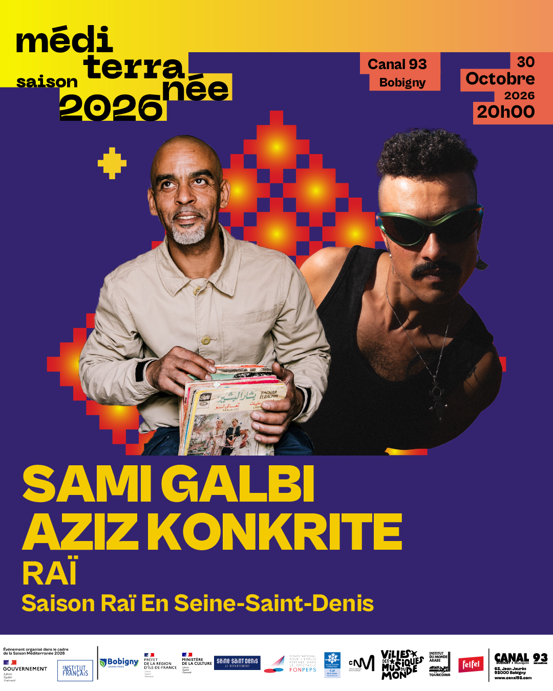 Concert Sami Galbi + Aziz Konkrite