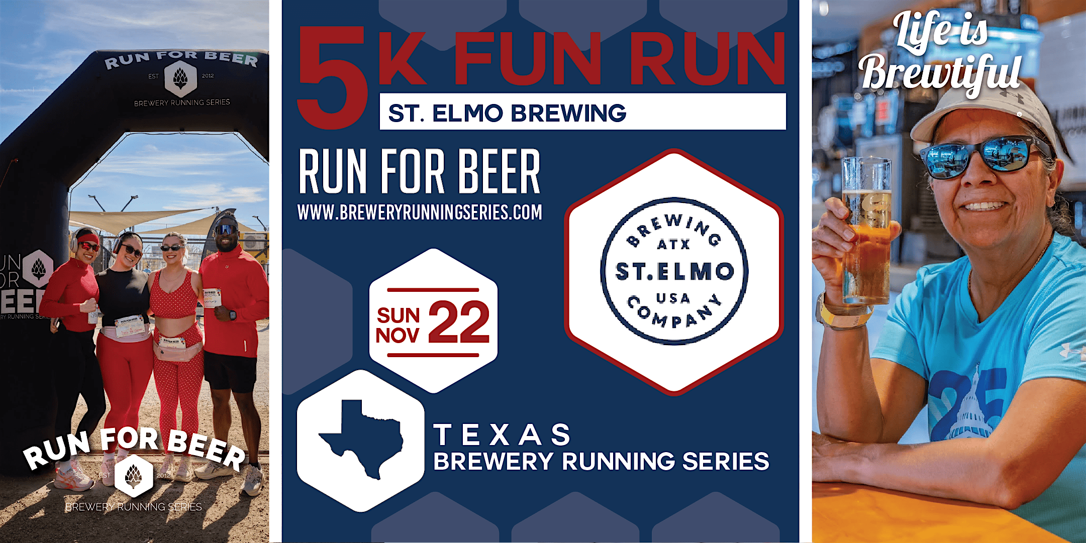 5k Beer Run x St. Elmo Brewing |TX Brewery Running Series