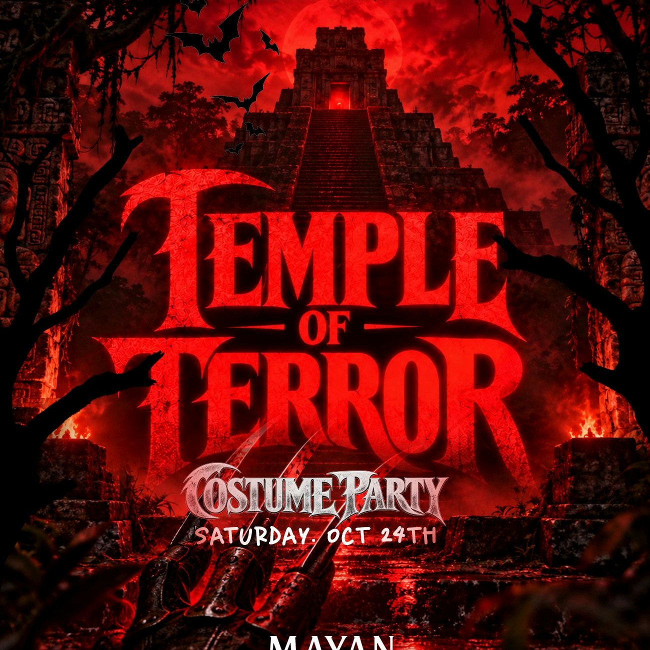 LA SANTA *TEMPLE OF TERROR* COSTUME PARTY