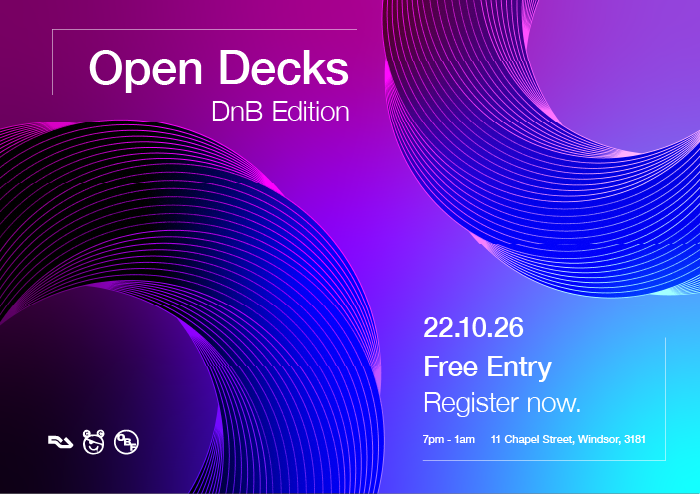 Open Booth Foundation presents: Open Decks: Drum 'N' Bass Edition