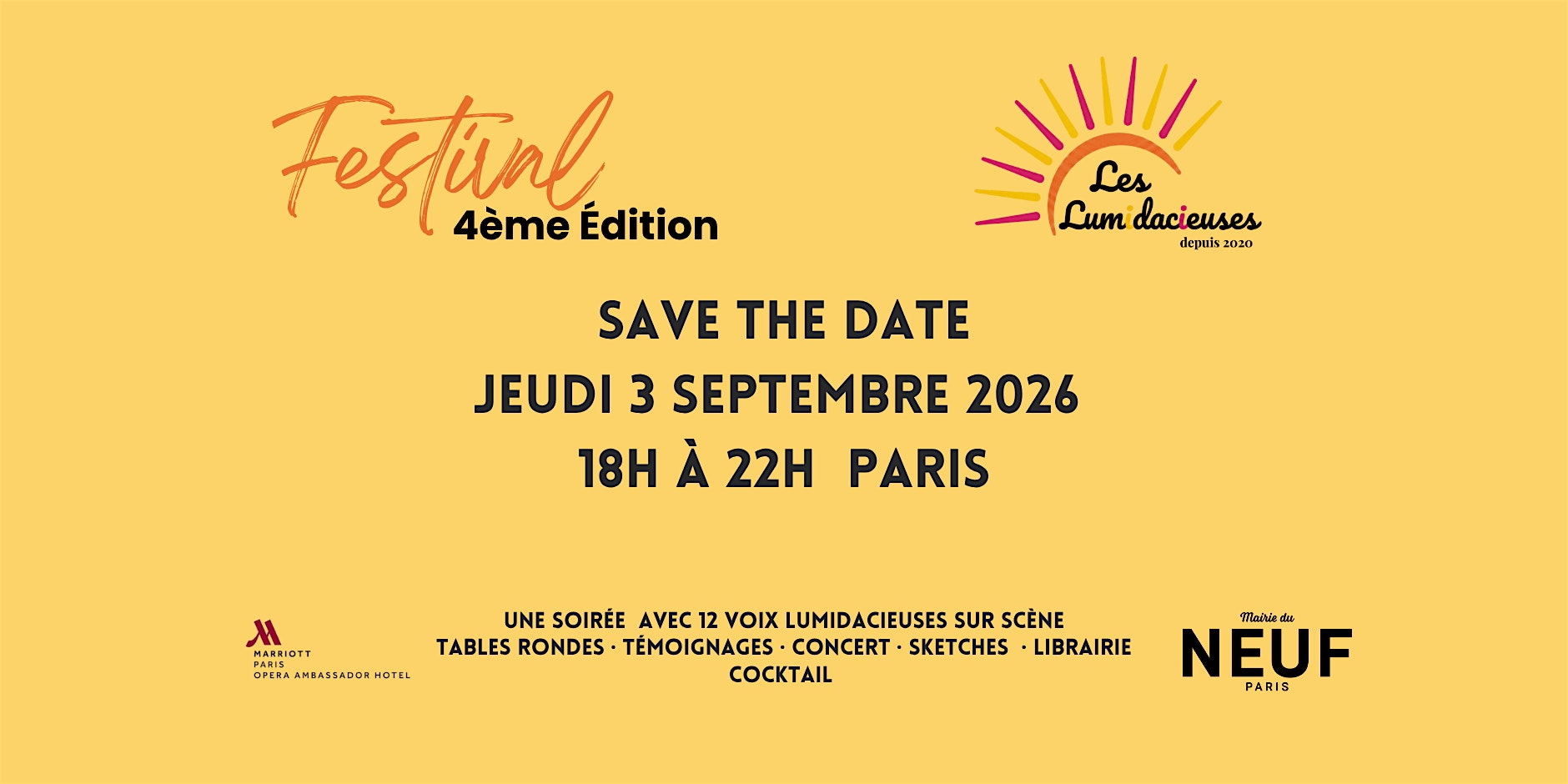 4ème édition Festival Les Lumidacieuses