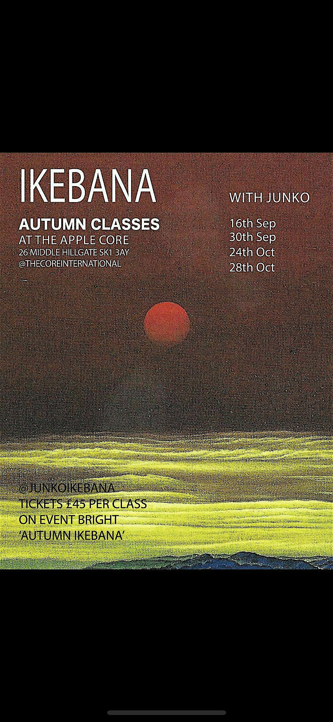 Autumn Ikebana Classes