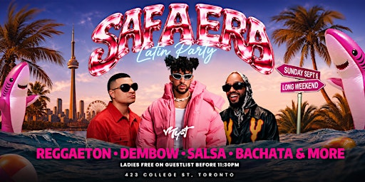 SAFAERA "LONG WEEKEND" @MYST