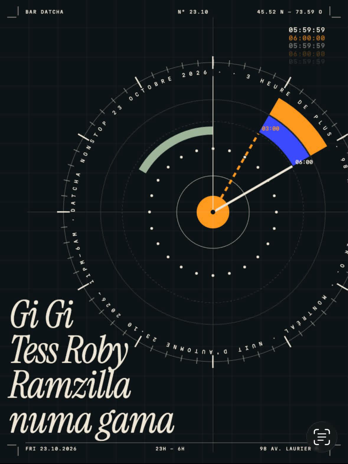 Datcha NONSTOP: Ramzilla, Gi Gi, Tess Roby & Numa Gama