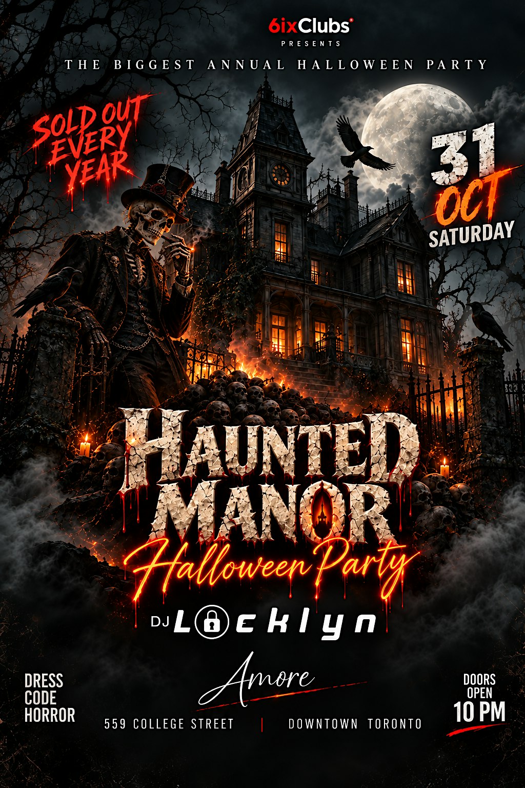 Haunted House Party | Oct 31 Sat