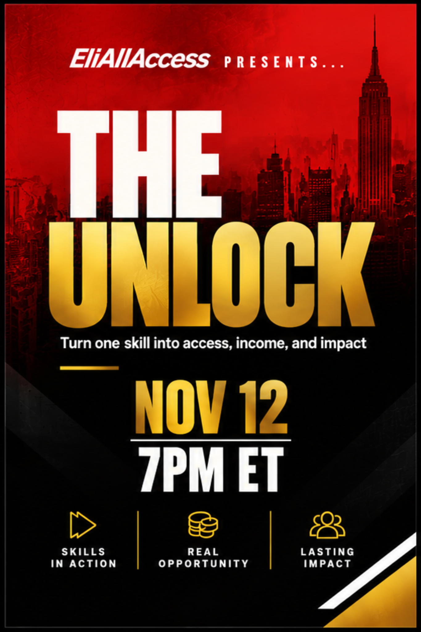THE UNLOCK: How to Get In the Rooms That Change Your Career