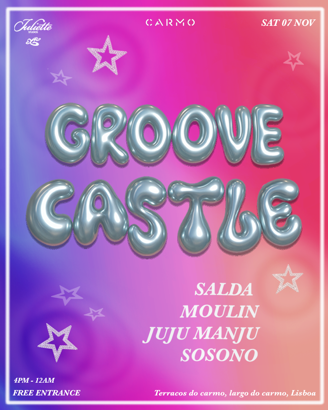 Groove Castle V5 - Lisbon Art Weekend Special