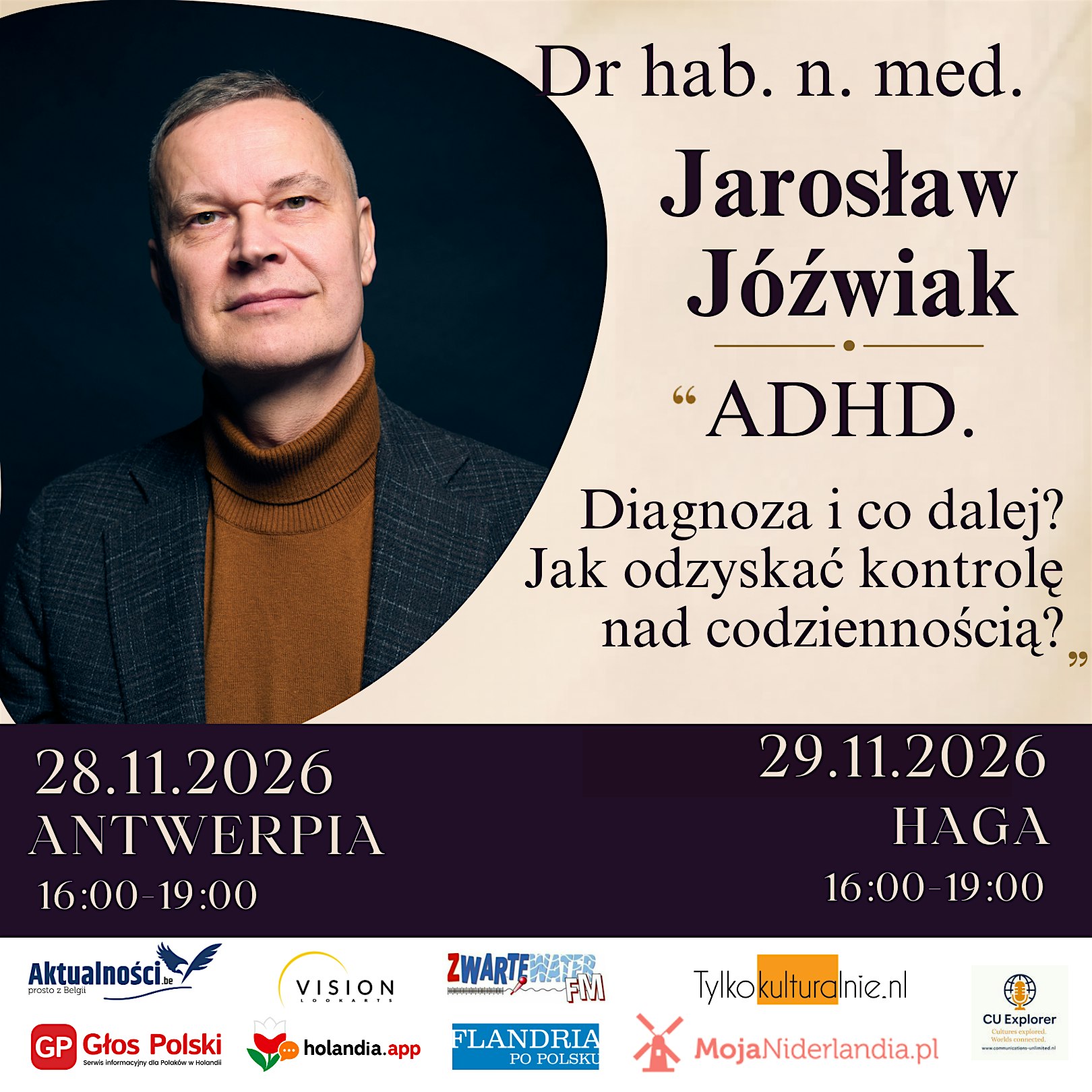 Dr hab. n. med. Jarosław Jóźwiak: ADHD. Diagnoza i co dalej?