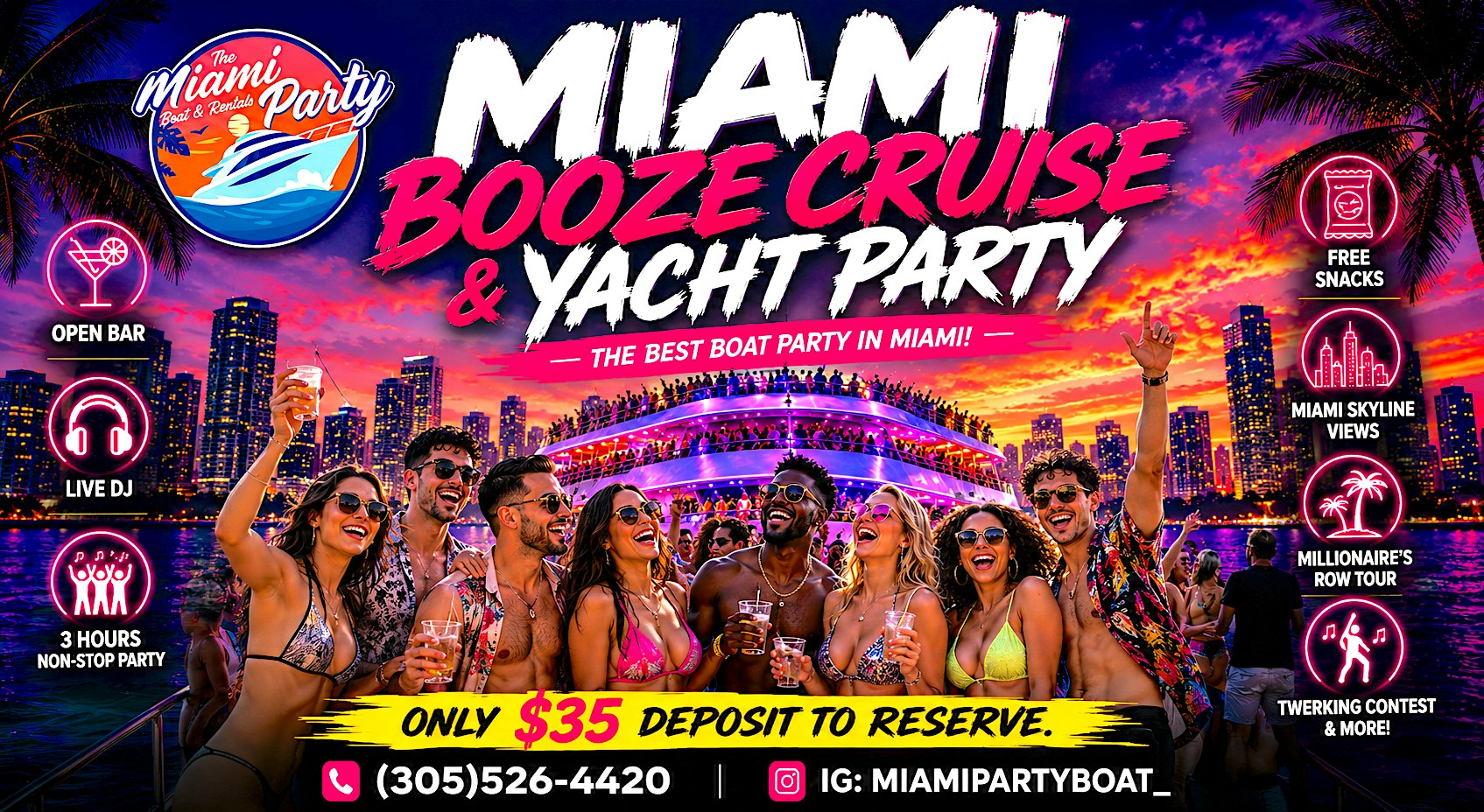 YACHT PARTY - BEST PARTY YACHT