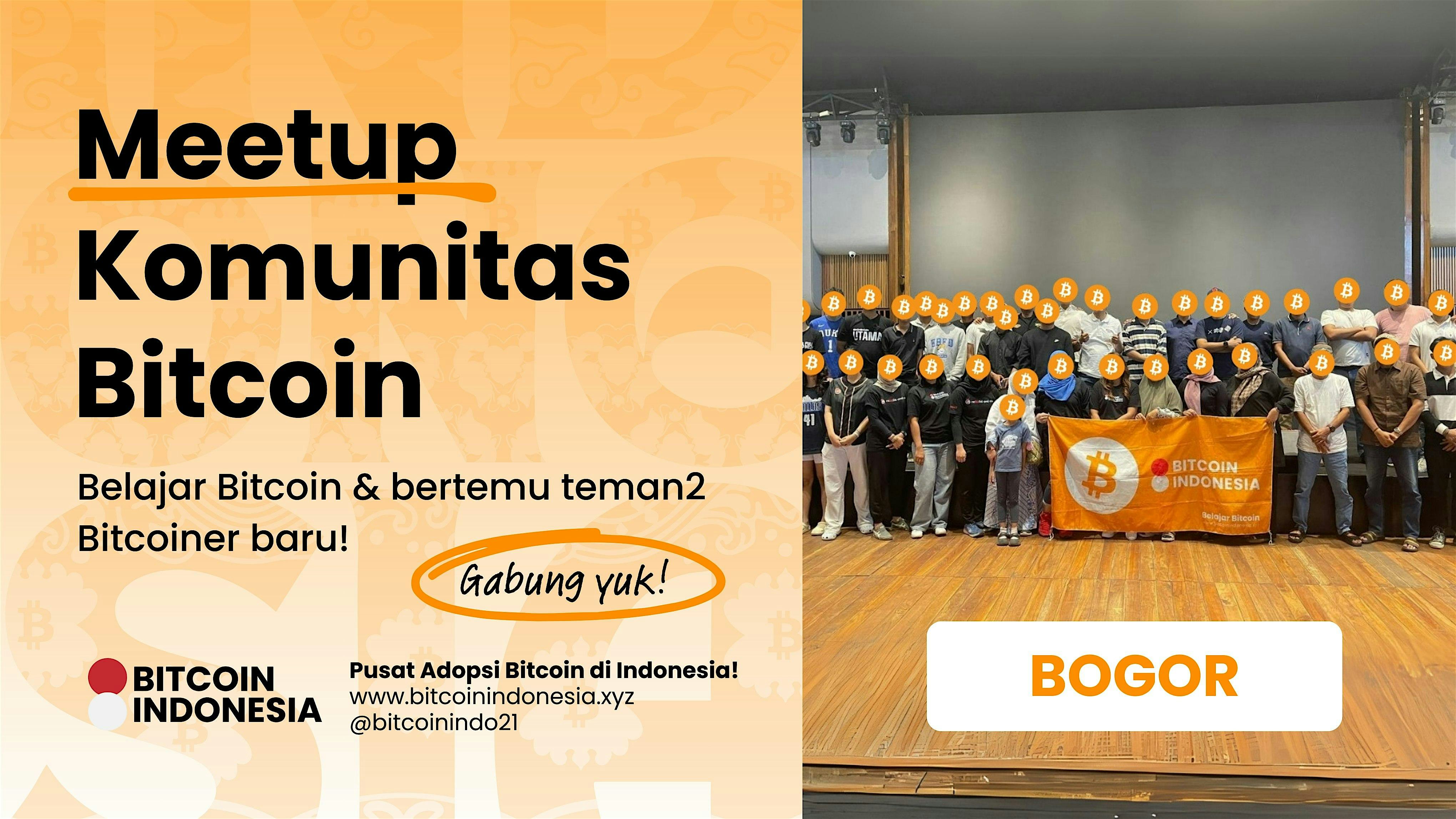 Bitcoin Indonesia Community Meetup Bogor 03 Oktober 2026