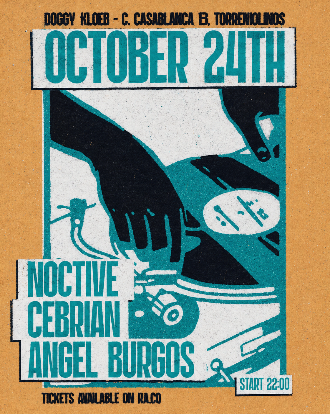 Noctive + Cebrian + Angel Burgos
