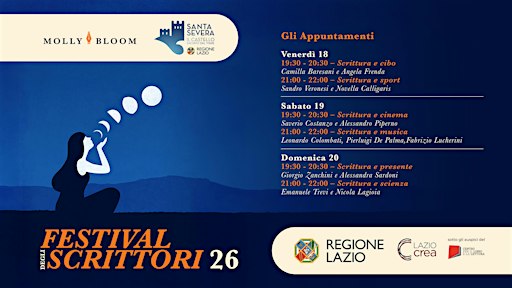 Festival degli scrittori 2026