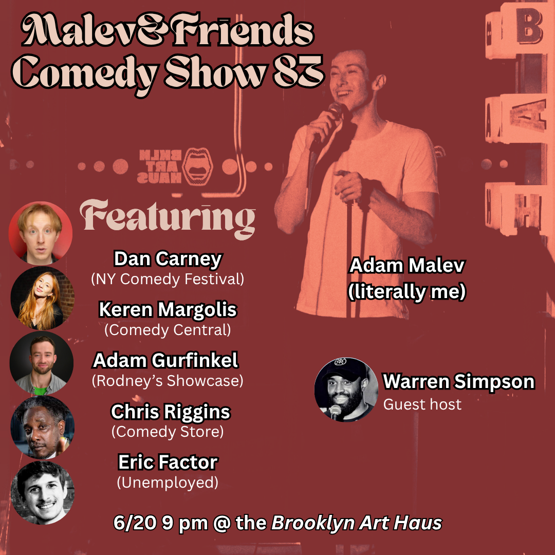 Malev&Friends Comedy Show
