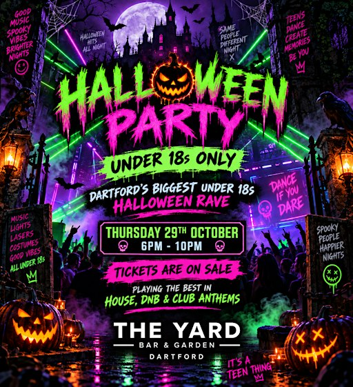 Dartford Under 18s Halloween Rave