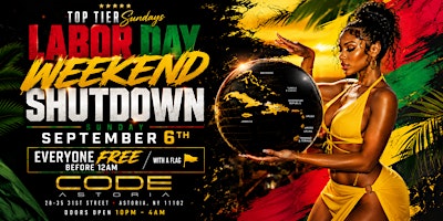 LABOR DAY WEEKEND SHUTDOWN  (LADIES FREE B4 12AM )