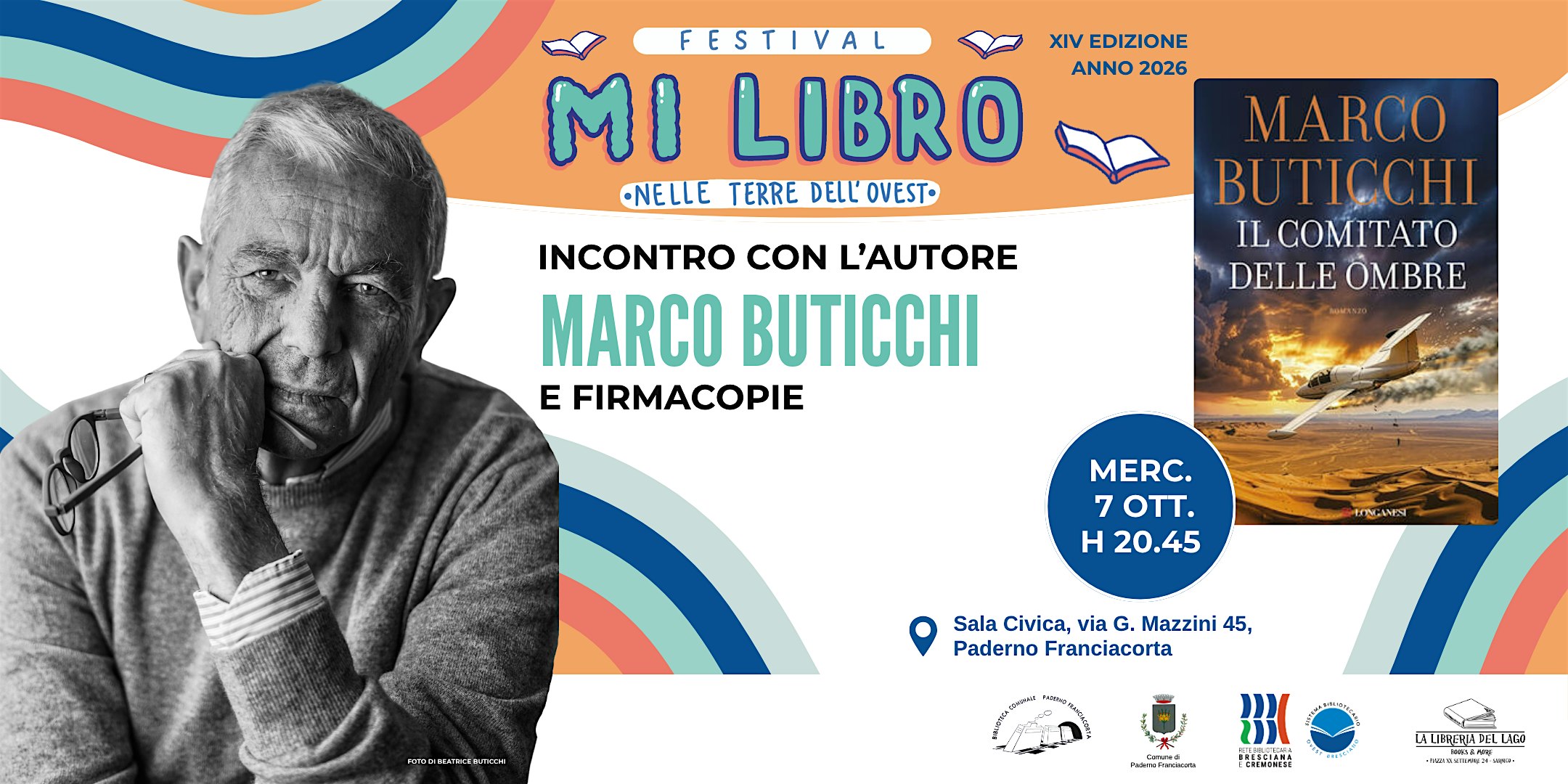 "Il comitato delle ombre" con Marco Buticchi