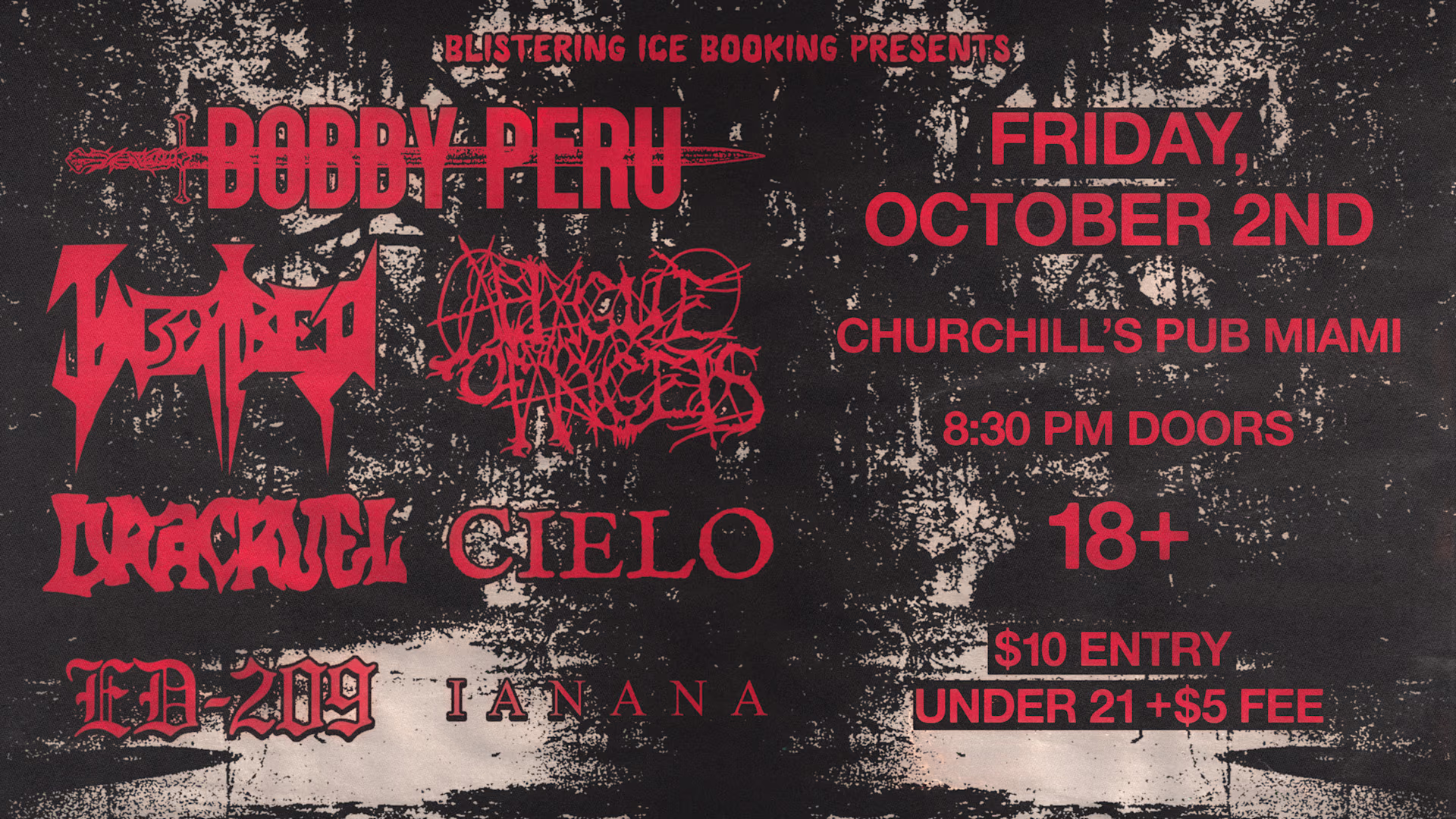 Bobby Peru, Inscribed, A Plague Of Angels, And More