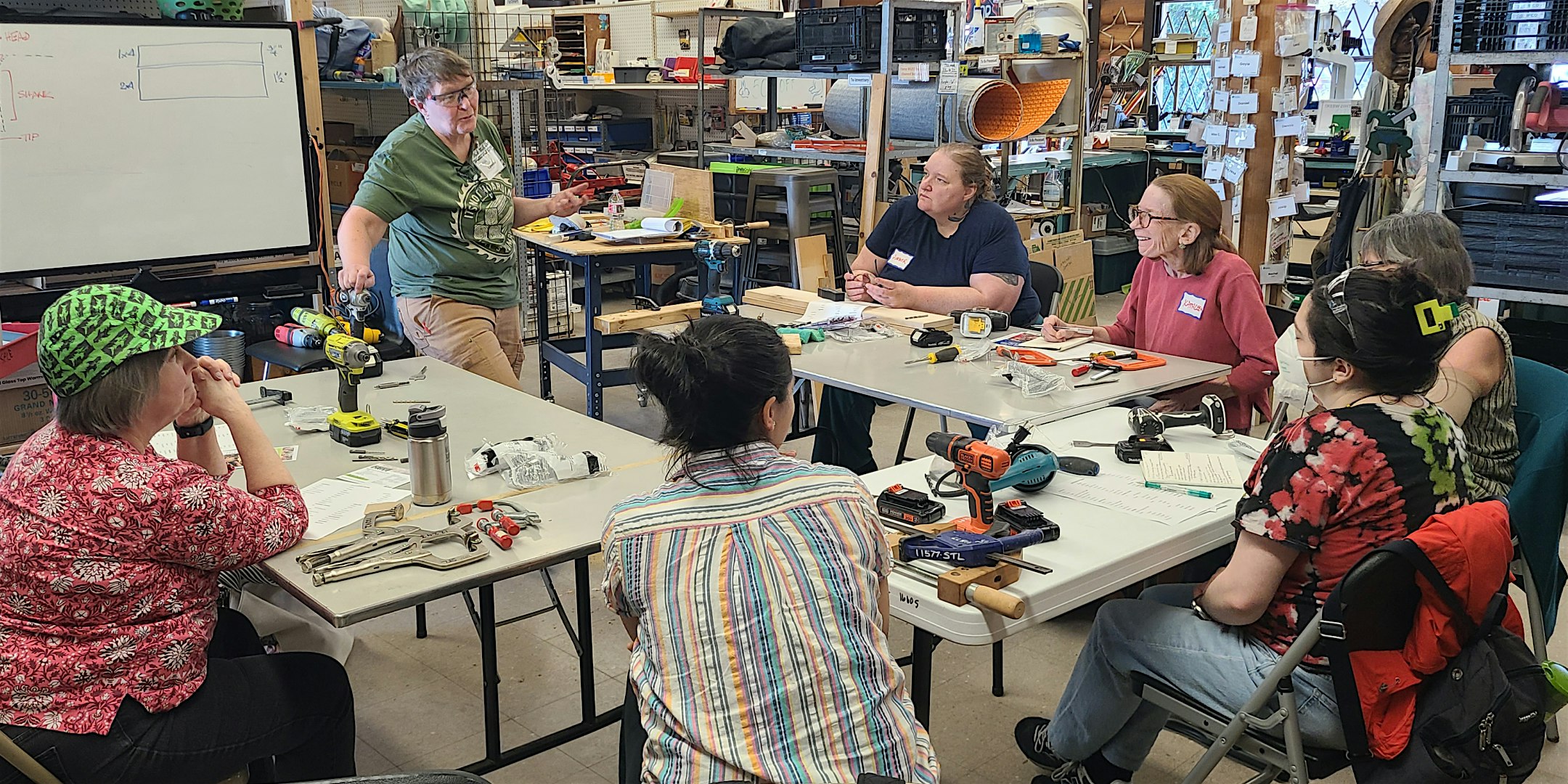 Tool School for Women+: Drills & Drivers, Bits & Bobs @ STL