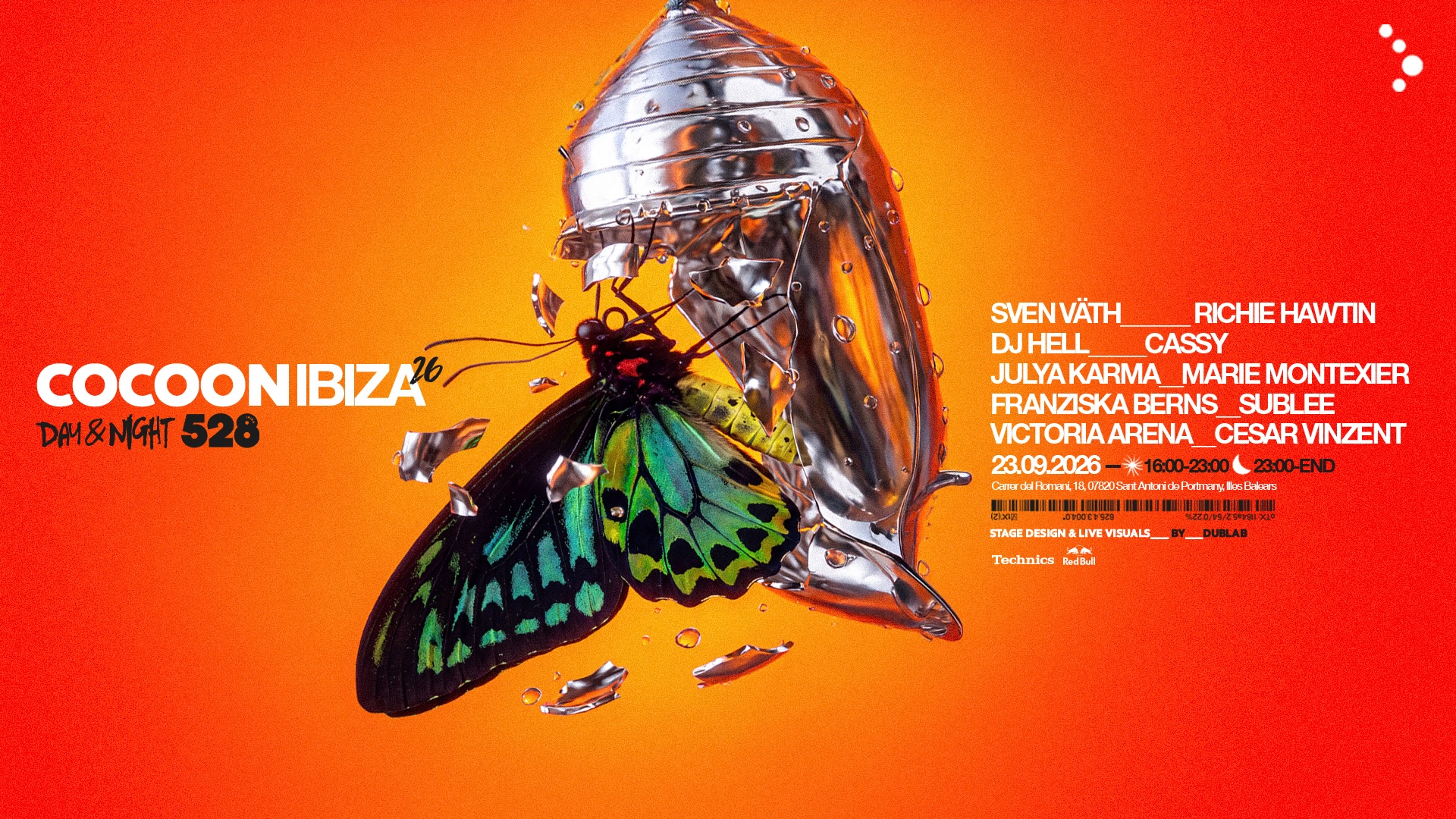 Cocoon 528 Ibiza