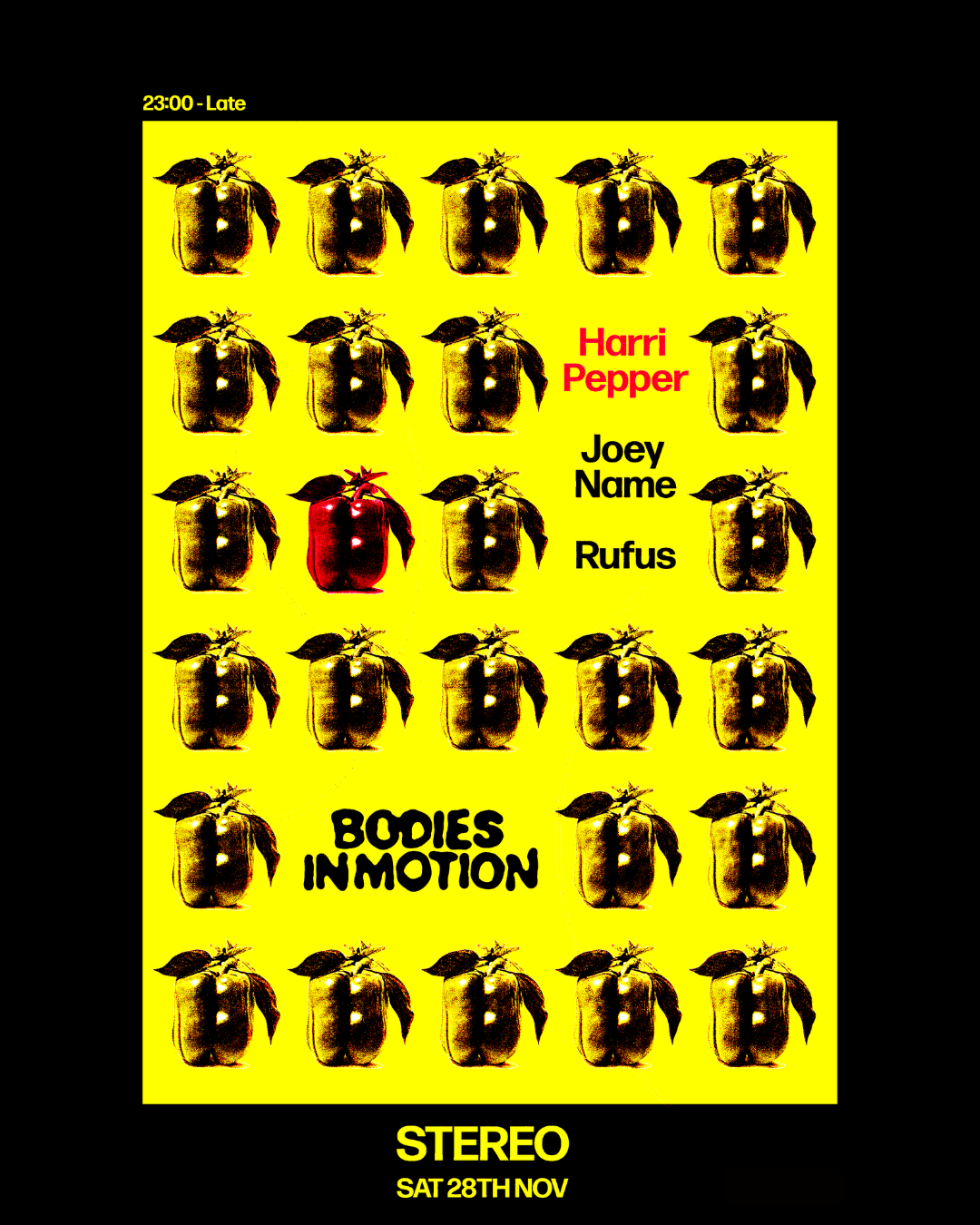 Bodies In Motion 013: Harri Pepper