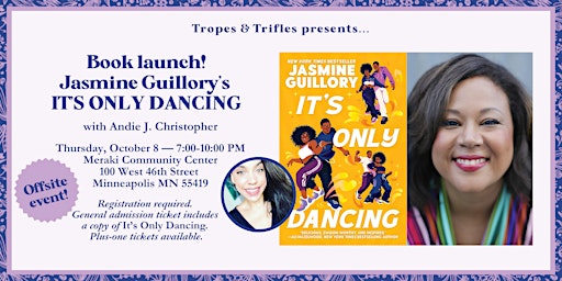 Book release party! Jasmine Guillory's IT'S ONLY DANCING